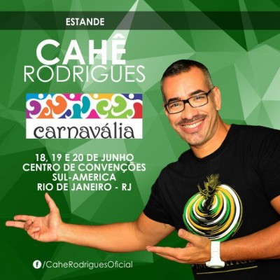 Cahê Rodrigues relança livro em Feira de Carnaval