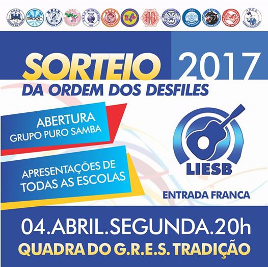 Sorteio Liesb 2017