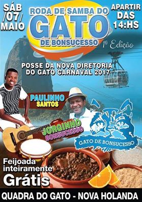 Gato de Bonsucesso lança enredo 2017