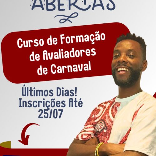 Inscrições Abertas para curso de Avaliadores de Carnaval da EFA/UESP