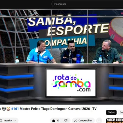 Site RotadoSamba tem um novo parceiro, o Programa Samba, Esporte e Cia. Confira!