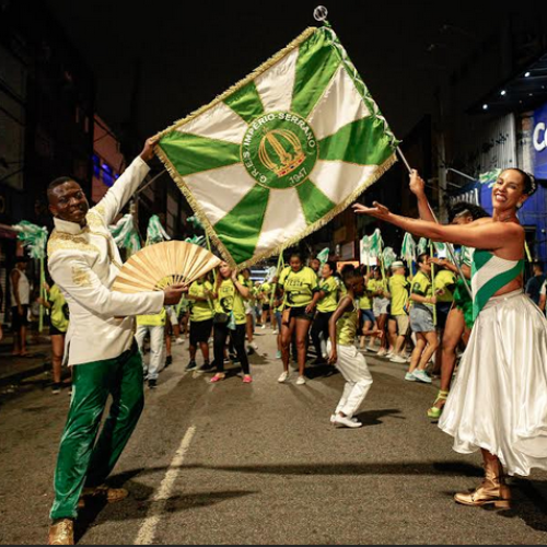 Imperio Serrano ensaio de rua
