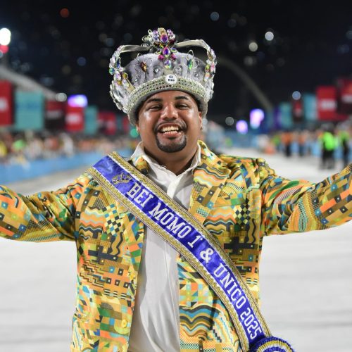 Rei Momo Kaio Mackenzie é o novo coordenador da Ala de Passistas da Unidos do Jacarezinho