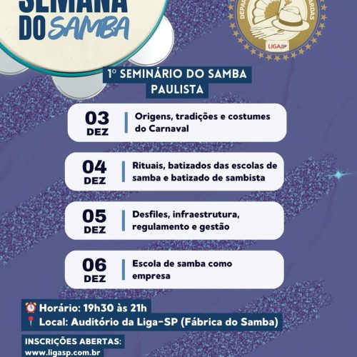LigaSP semana do samBA