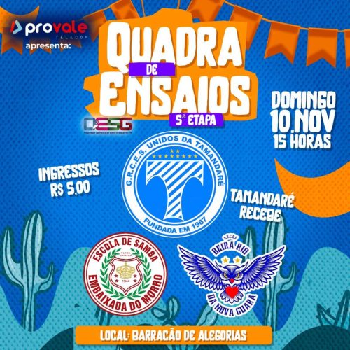 5ª Quadra de Ensaio na Unidos da Tamandaré