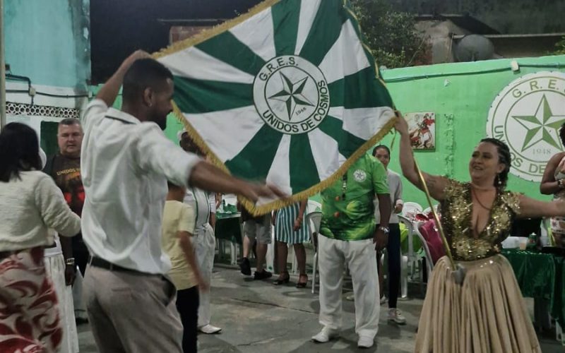 Unidos de Cosmos realiza final de samba-enredo para o Carnaval 2026